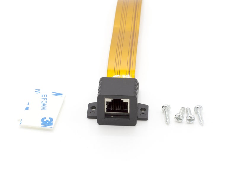 THE CIMPLE CO Ethernet Jumper Cable, Ghost Wire CAT5 or CAT6, Ribbon Ethernet Cable Short (1 FT), Flat Wire Thin - Image 4
